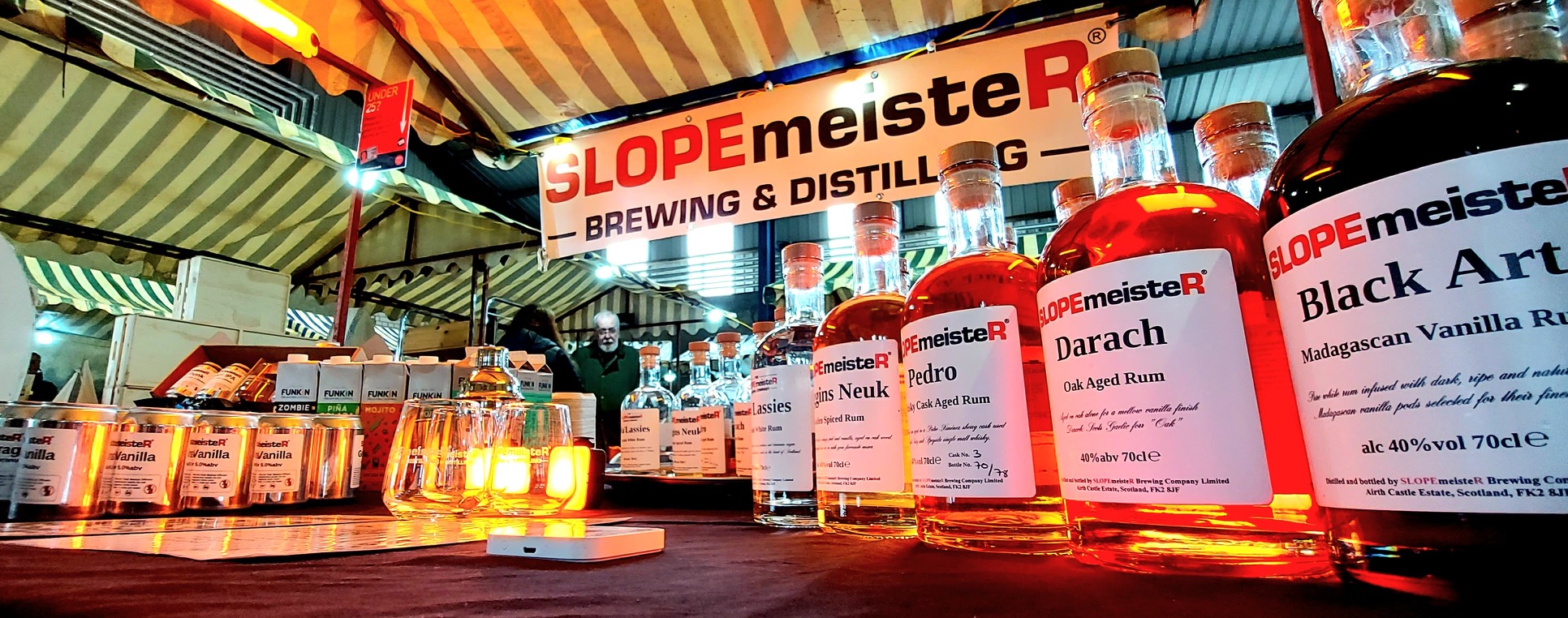 SLOPEmeisteR at a market and events stall